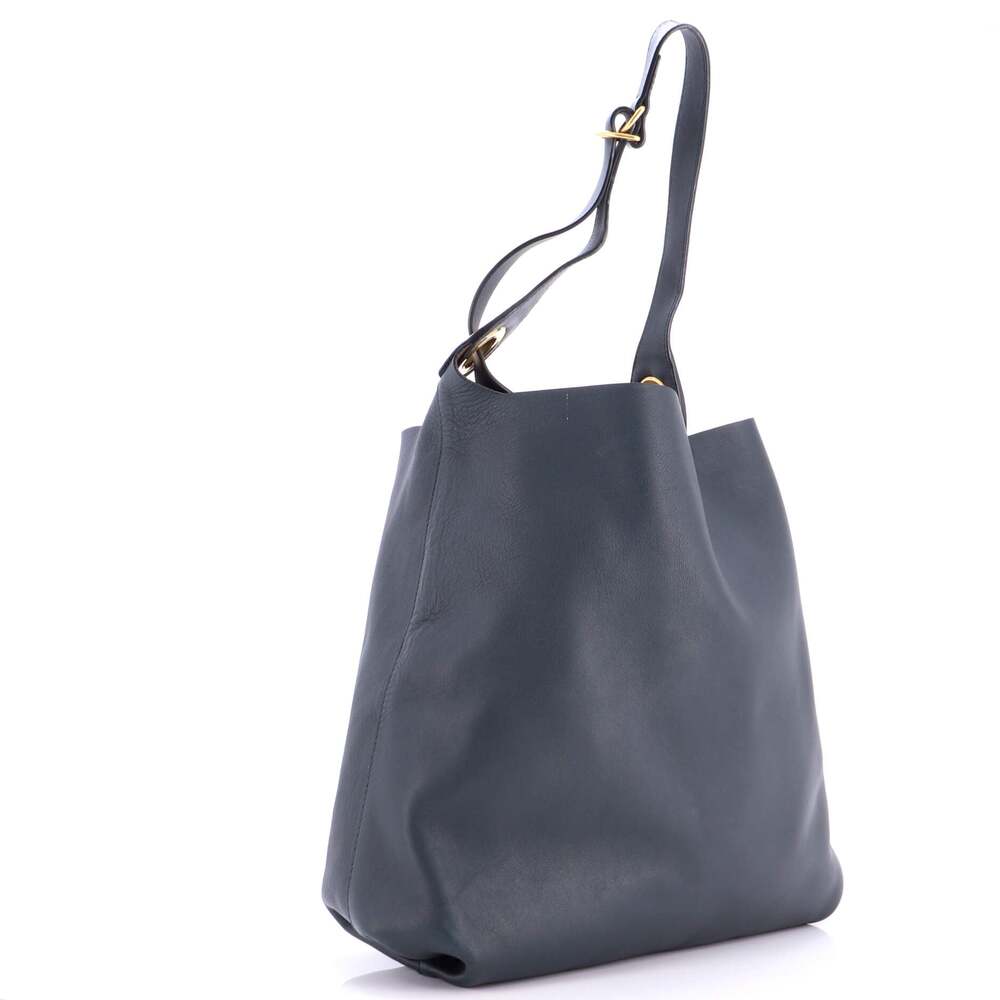 Burberry Grommet Hobo Leather Medium #247388B61B - Picture 3 of 7